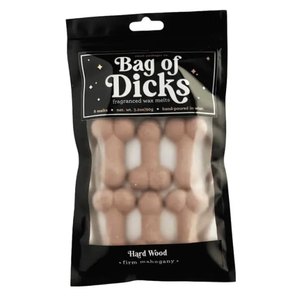 Hard Wood Bag of Dicks Penis Wax Melts