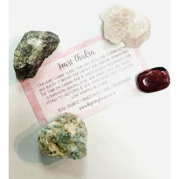 Heart Chakra Healing Box - Crystals