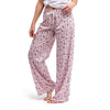 Hello Mello Breakfast in Bed Lounge Pants - Wine / S/M