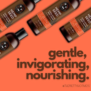 •Hemp Seed Exfoliating Body Wash | Earthly - Done