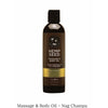 Hemp Seed Massage Oil - Nag Champa 8oz. - Done