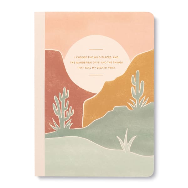 I Choose The Wild Places Journal - journal