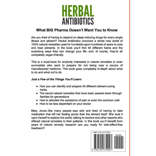 Herbal Antibiotics - Books