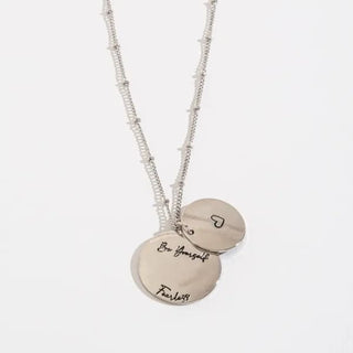 Hidden Heart Pendants - Fearless/Silver - Necklaces Gold