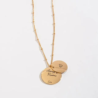 Hidden Heart Pendants - Love/Gold - Necklaces Gold Silver
