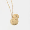 Hidden Heart Pendants - Be Kind/ Gold - Necklaces Silver