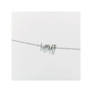 Hidden Message Necklace - Love/Silver - pendant