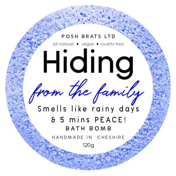 Hiding from the Family Bath Bomb | Posh Brats