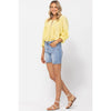 High Rise Light Wash Mid Length Shorts | Judy Blue 15220 -