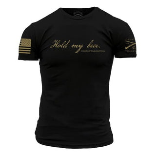 Hold My Beer Mens T by Grunt Style - Done
