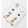 Holiday Cheer Earring Collection - Snowman/Santa - Earrings