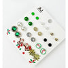 Holiday Earring Sets - Green Themed - Earrings