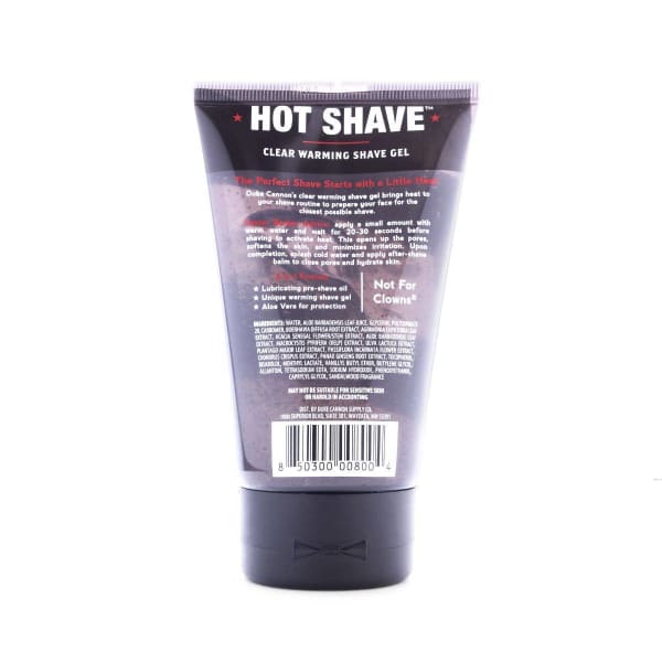 Hot Shave Warming Gel by Duke Cannon