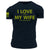 I Love My Wife Fishing T - Mens Shirts