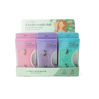 *If Looks Could Chill Hot & Cold Gel Eye Mask| Lemon