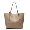 Iris Bag in a by Jen and Co. - Taupe - Tote