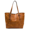 Iris Bag in a by Jen and Co. - Camel - Tote