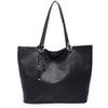 Iris Bag in a by Jen and Co. - Black - Tote