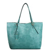 Iris Bag in a by Jen and Co. - Dark Teal - Tote