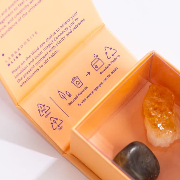 Joy + Bliss Mini Energy Set by Geo Central - Crystals