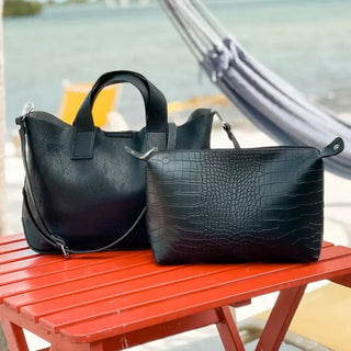 Kaysi 2-in-1 Satchel & Crossbody - Handbag
