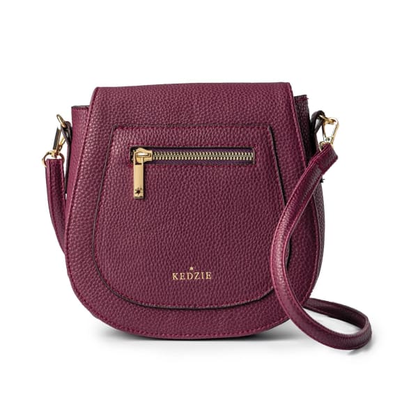 Kedzie Camden Mini Messenger Handbag - Wine - Done