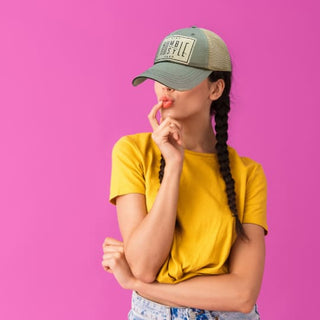 Keep Talking I Was Diagnosing You Distressed Trucker Hat