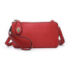Kendall Crossbody by Jen and Co. - Red - Handbags