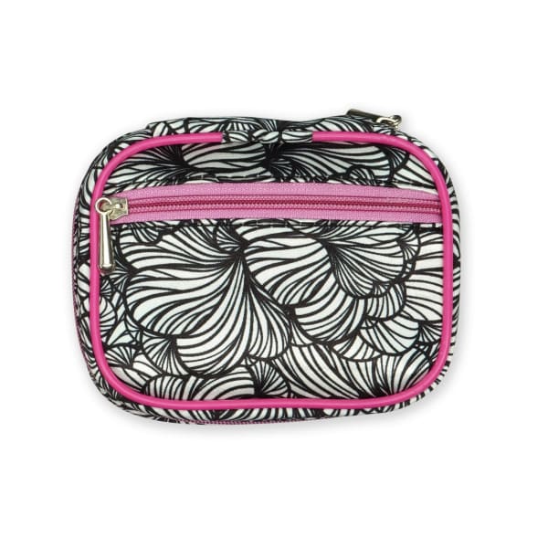 Ladies Wellness Keeper Zippered Pill & Vitamin Case - Black