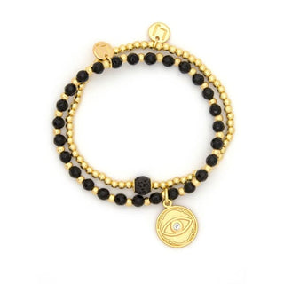 *Laura Janelle Essential Oil Charm Bracelets - Evil Eye
