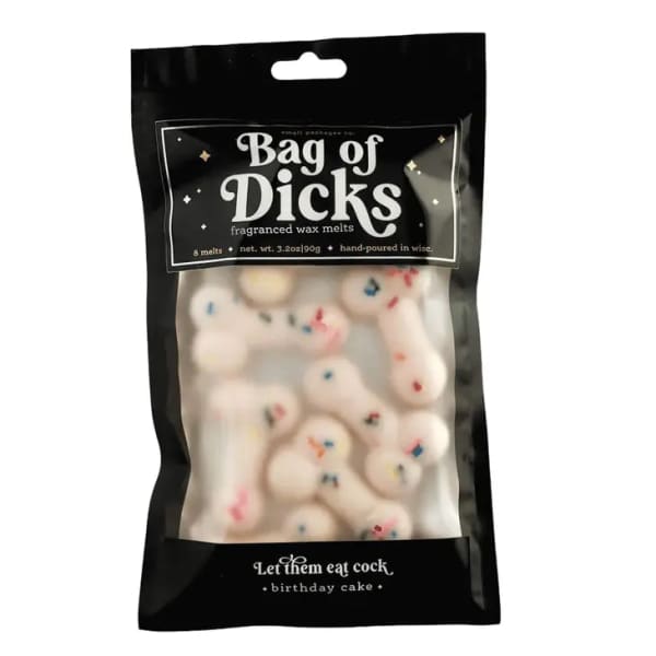 Let Them Eat Cock Bag Of Dicks Penis Wax Melts - wax melts