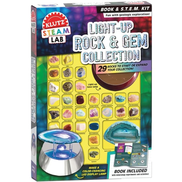 Light-Up Rocks & Gems Collection - Crystals