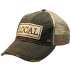Local Distressed Trucker Hat - Done
