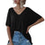 Luxe Boyfriend T Shirts - Black / Small - & Tops