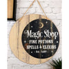 Magic Shop Round Sign - Decor