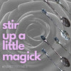 Magickal Crystal Ritual Spoon - Witchy