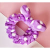 Makeup Plush Headband - Purple Poka-Dot - Done