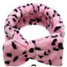 Dark Pink/Black Poka-Dots