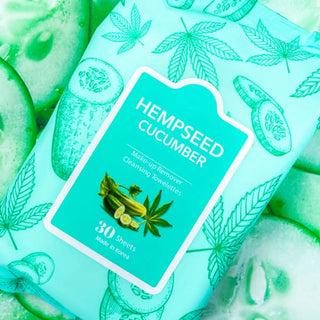 Makeup Wipes by Cala - Hempseed Cucumber - Beauty
