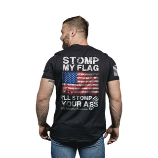 Men’s T-Shirt - I’ll Stomp You - Black / Medium