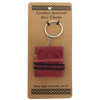 Mini Leather Journal Key Chain - keychain