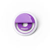 Modern Monkey #NoFilter Selfie Ring Light - purple