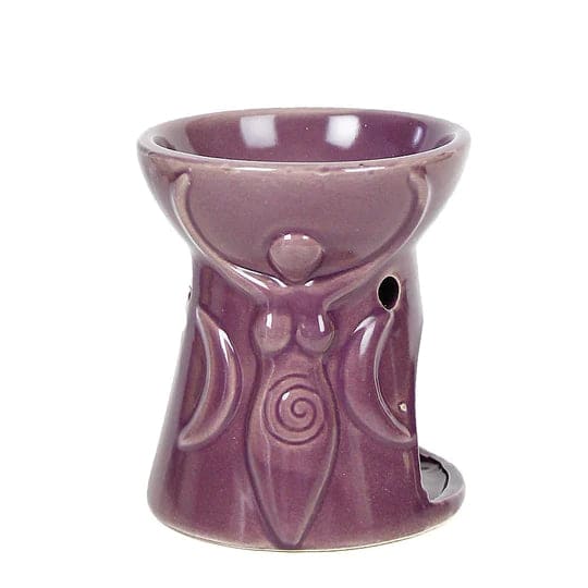 Moon Goddess Ceramic Oil Diffuser - oil burner