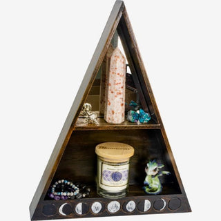 Moon Phase Sacred Space Altar Shelf