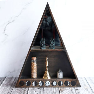 Moon Phase Sacred Space Altar Shelf