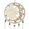Mosaic Sun and Moon Wind Chime with Bells - wind chimes