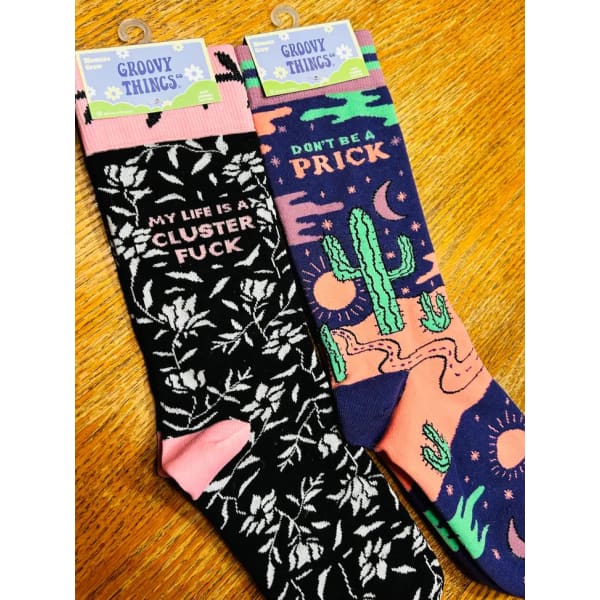 My Life is a Cluster Fuck Women’s Crew Socks - Clothing