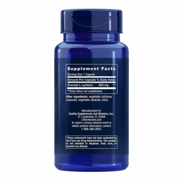 N-Acetyl-L-Cysteine (NAC) by Life Extension - Supplements