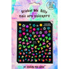 Nail Stickers by Polish Me Silly - Neon Butterflies 🦋 - Done