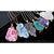 Natural Quartz Druzy Pendant - Necklaces